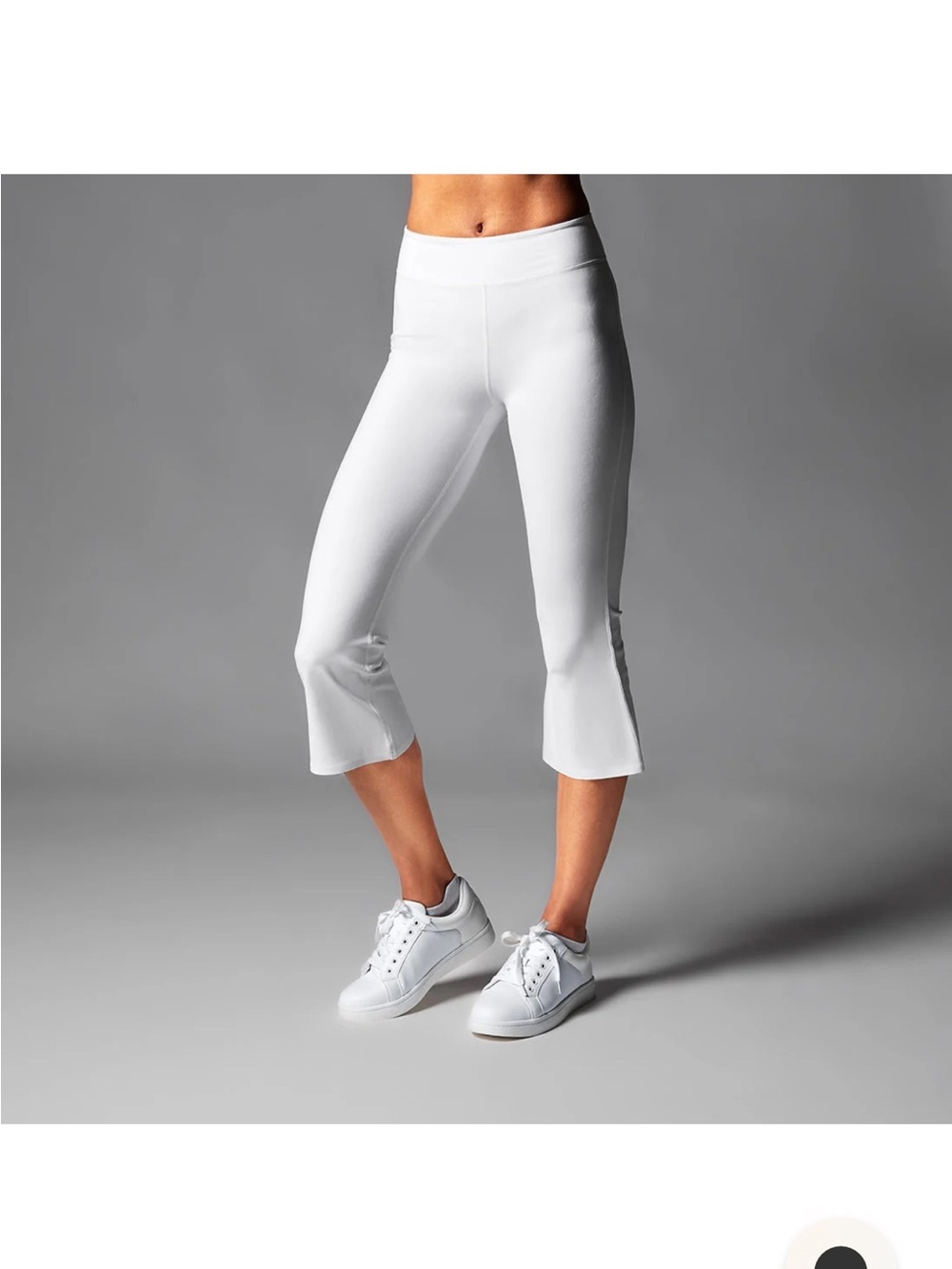 NWT TaviSculpt® High Waisted Crop Flare Leggings size l